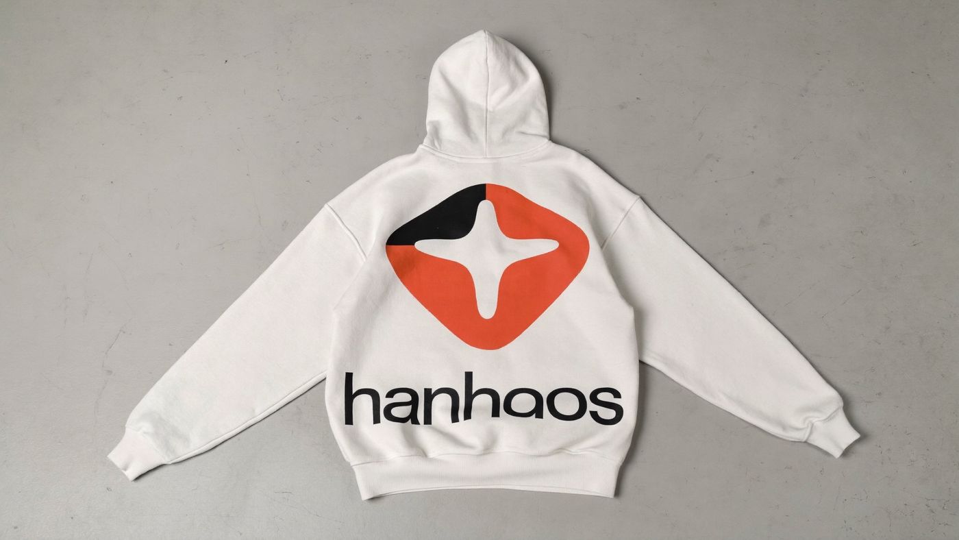 Hoodie with the hanhaos mark, demo brand