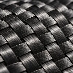 Woven carbon fiber surface
