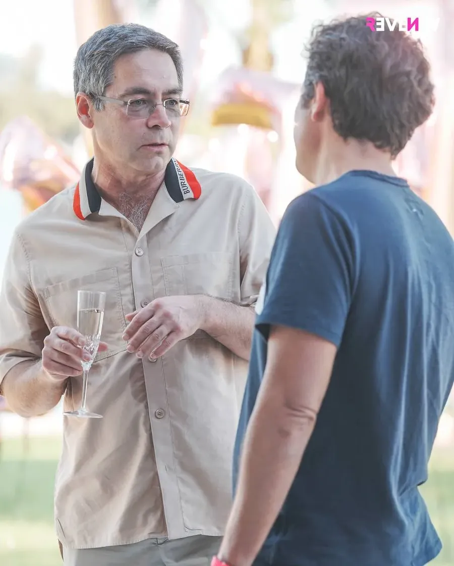 Two residents talking